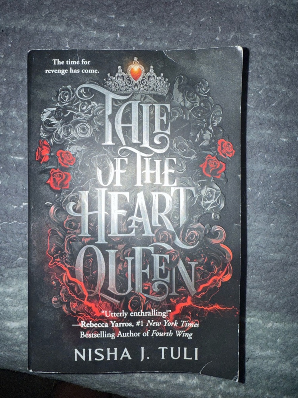 Tale of The Heart Queen by Nisha Tuli - Black Paperback
